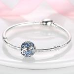 925 Sterling Silver Birthstone Charm Bead for Bracelets