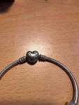 Sterling Silver Pandora Charm Bracelet