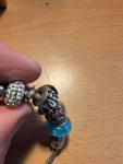 Sterling Silver Pandora Charm Bracelet