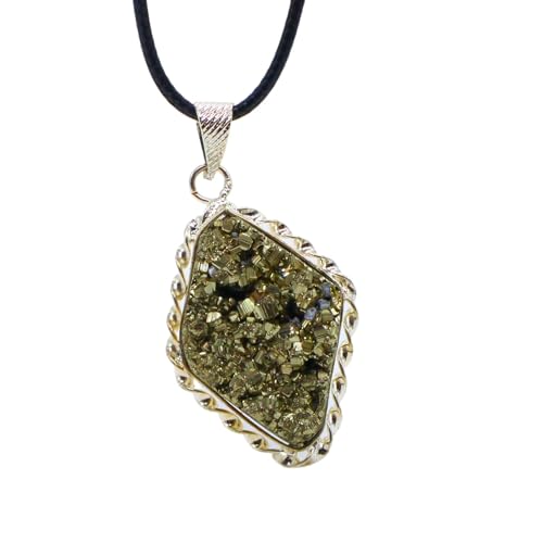 DVISHA Pyrite Crystal Pedant
