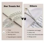 HAXIYA Crystal Jewelry Set for Women