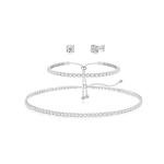 HAXIYA Crystal Jewelry Set for Women