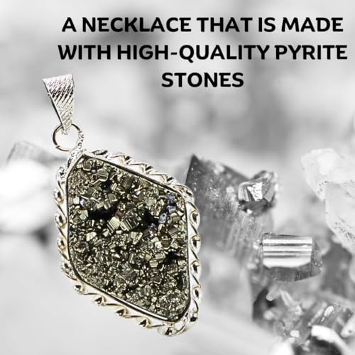 DVISHA Pyrite Crystal Pedant