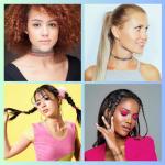 BodyJ4You 12PC Tattoo Choker Necklace Set - 90s Accessories Old School 2000s Jewelry - Yellow Daisy Pink Purple Flower Charm - One Size Women Teen Girl - Stretchy Multicolor Collar