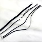 PINCHUAN 3PCS Black Choker Necklace for Women Velvet Choker Heart Pendant Necklace Classic Lace Choker Necklaces for Girls Gothic Lace Chokers Choker Gifts for Girls-3PCS Black