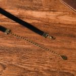 RareLove Classic Black Velvet 10mm Choker Necklace