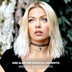 BodyJ4You Ying Yang Silvertone Pendant Tattoo Choker Necklace - Balanced Retro Accessory for Girls Teens