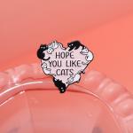 Certified Cat Lady Enamel Pins Cats Anti Depression Brooches Lapel Badges Custom Mental Health Jewelry Gift For Pet Lovers