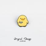 Cartoon Penguin Enamel Pin Badge Chick Knife Animal Cute Brooch Jewelry Women Lapel Backpack Gift Wholesale