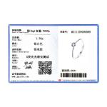 Sterling Silver Simple Round CZ Women's Ring