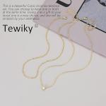 Gold Layered CZ Solitaire Pendant Necklace for Women