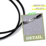 Zoestar Choker Necklace 2 Layered Black Velvet Collar Necklaces for Women