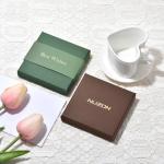 NUZON Sunburst Heart Pendant Necklace with Green Agate Solitaire Stainless Steel 18K Gold Curb Cuban Thick Chain Toggle Bar Clasp Statement Jewelry for Women 18’’