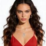 NLCAC Filigree Leaf Pedant Necklace Snake Chain Gorgeous Hollow Leaf Necklace Bohemian Jewelry for Women, Girls (Gold Tone)