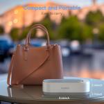 Professional Ultrasonic Jewelry Cleaner 12oz for Rings, Glasses