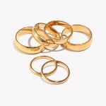 Tarnish-Free 18K Gold Plated Knuckle Rings