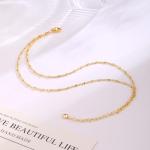 Handmade Cuban Link Heart Anklets Gift Set