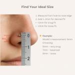 Tiny 14k Gold Filled Nose Hoop for Women