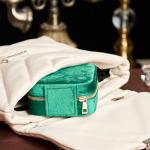 Travel Velvet Jewelry Box with Mirror, Gifts Case