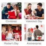 Travel Velvet Jewelry Box with Mirror, Gifts Case