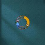 Anime Characters Enamel Pins Custom Circle Winding Brooches Lapel Badges Cartoon Animal Jewelry Gift for Kids Friends