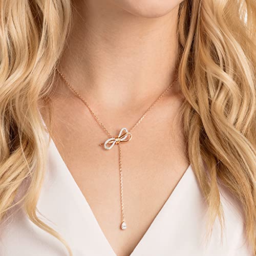 Swarovski White Bow Pendant Necklace