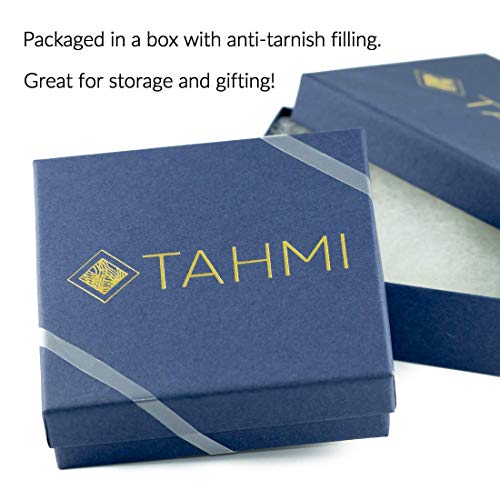 Dainty Two-Tone Love Knot Pendant Necklace with Mixed 14K Gold-Filled and 925 Sterling Silver Circles Casual Jewelry Gift Idea for Graduation - 18"