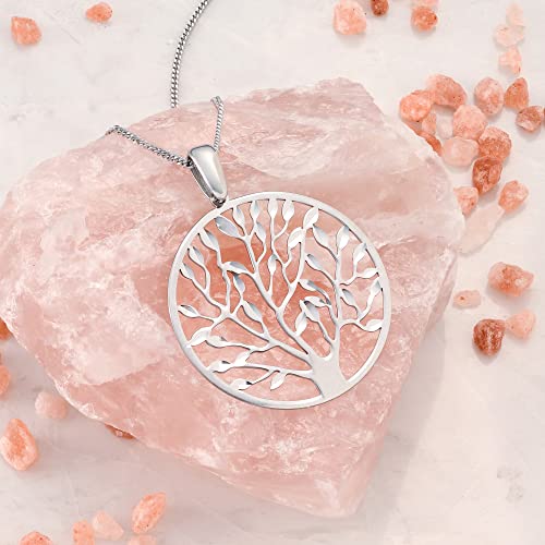 Ross-Simons Italian Cut-Out Tree of Life Pendant Necklace