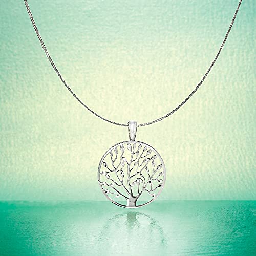 Ross-Simons Italian Cut-Out Tree of Life Pendant Necklace