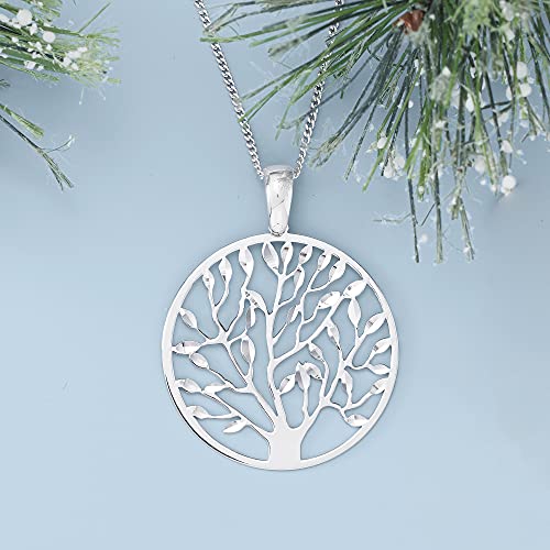 Ross-Simons Italian Cut-Out Tree of Life Pendant Necklace