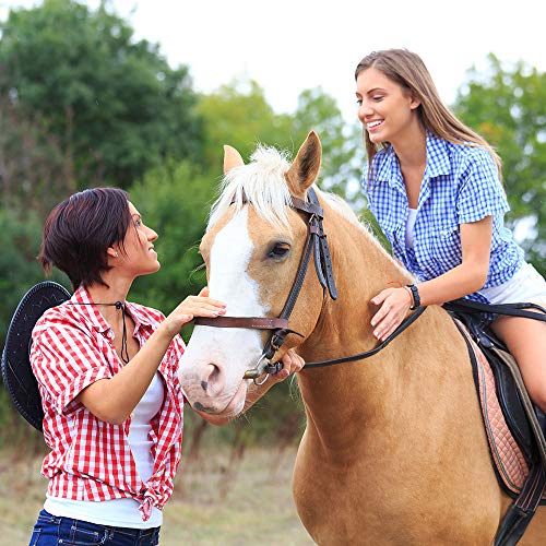 MONOOC Horse Necklace for Teen Girls, Horse Necklace with Initial Horse Lovers Gifts for Girls L Letter Necklace Heart Initial Necklace for Kids Horse Jewelry for Kids