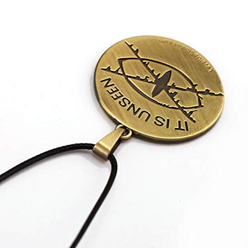 Bill Cipher Necklace Cosplay Costume Pyramid Pendant Accessories Props