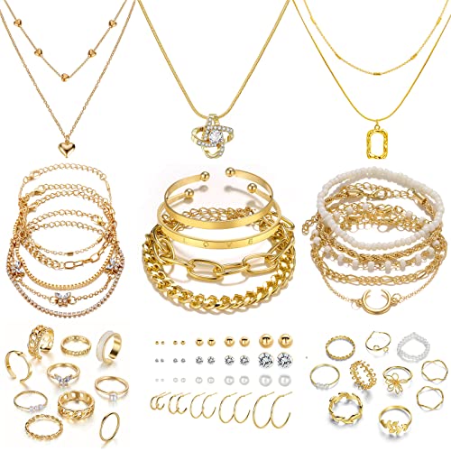 Handmade Gold Plated Jewelry Set for Women and Girls