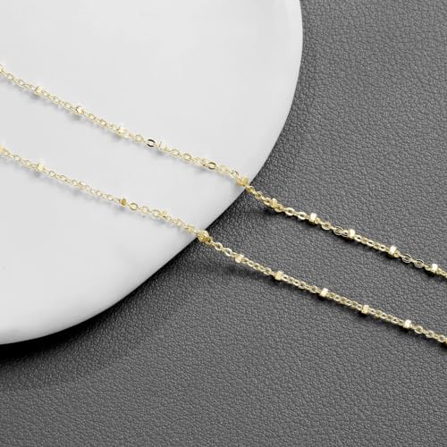 Handmade Cuban Link Heart Anklets Gift Set