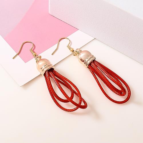 Kiszu Women Multi Layer Choker Necklace Chunky Wax Line Bib Necklace Statement Jewelry Pendent Handmade Presents