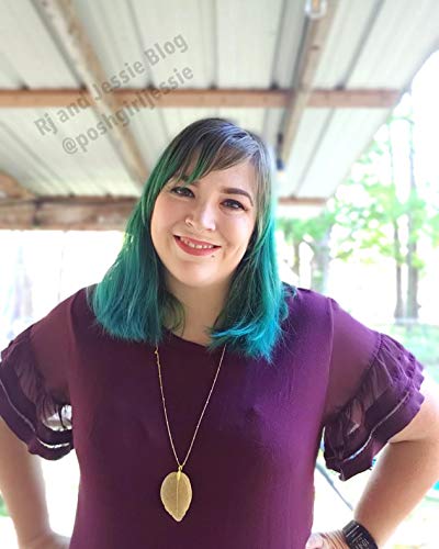 BOUTIQUELOVIN Gold Casual Long Leaf Necklaces for Women Girls Boho Feather Costume Statement Necklaces Extra Long Gypsy Necklace