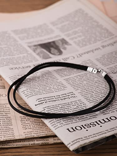 Sacina Goth Hippie Black Faux Leather Choker, Dainty Choker Necklace, Halloween Christmas New Year Jewelry Gift For Women