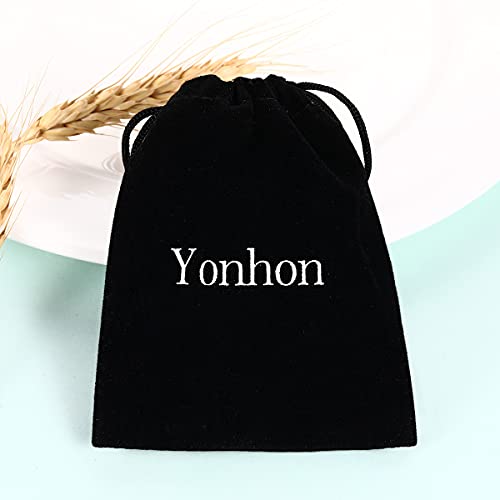 Yonhon Black Moon Choker Necklace for Women