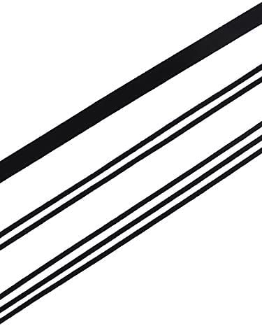 Black Velvet Chokers Necklaces Set Classic Chokers for Women and Girls (Black, 3 Pieces)