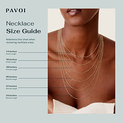 PAVOI Freshwater Pearl Choker Necklace | Stylish Layering Necklaces for Women | Everyday Jewelry
