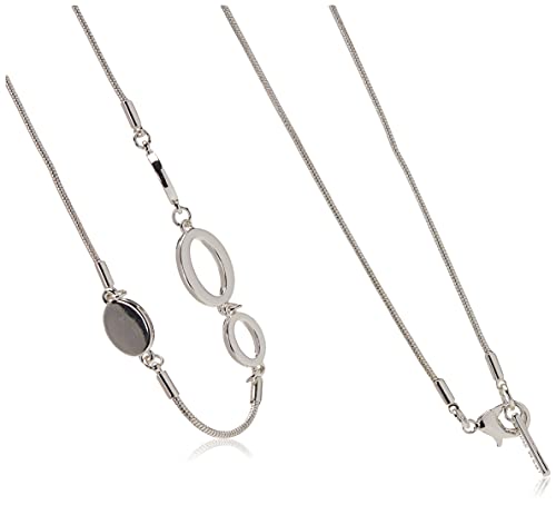 Nine West Silver womens male Tone Long Strand Necklace, 42"