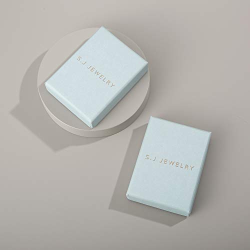 S.J JEWELRY Womens Handmade CZ Simple Delicate 14K Gold Plated/Rose Gold Plated/Silver Plated Lariat Simple Baton Adjustable Y Necklace-Y-1-Baton