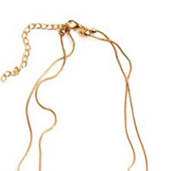 BeeSpring Women Ladies Multilayers Simulation-Pearls Long Chain Sweater Necklace Gift L