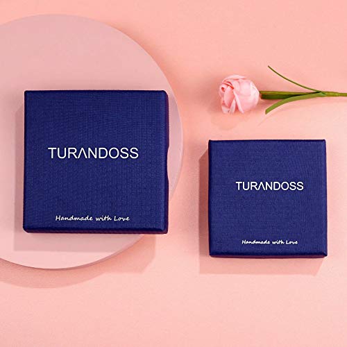 Turandoss Gold Bracelets for Women, 14K Filled Layering Oval Chain Bracelet Cute Layered Beads Women Jewelry(Oval & Chain)