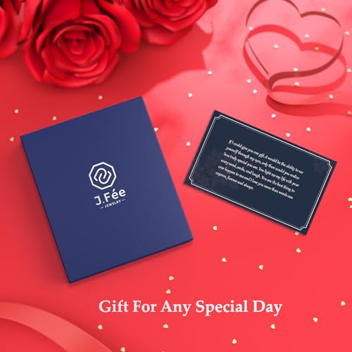 J.Fée Silver Bracelet Silver Bracelets for Women Tennis Bracelets for Women Cubic Zirconia Bracelet Sterling Silver Bracelets for Women Adjustable Bracelet for Women Gifts Christmas Gifts for Women