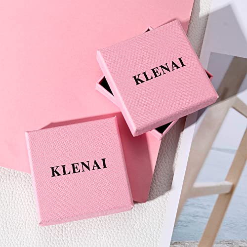 Klenai Gold Bracelets for Women, Dainty Gold Bracelet 14K Gold Plated Bracelet Stack Trendy Non-Tarnish Gold Box Paperclip Link Cuban Chain Bracelet Set Waterproof Jewelry Gifts for Womens