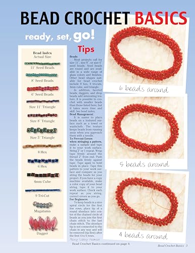 Bead Crochet Basics: Beaded Bracelets, Necklaces, Jewelry, and More! (Design Originals)
