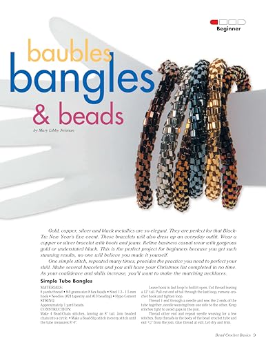 Bead Crochet Basics: Beaded Bracelets, Necklaces, Jewelry, and More! (Design Originals)