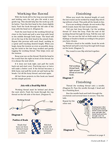 Crochet with Beads: Basic Steps and Innovative Techniques (Design Originals) Beaded Bracelets, Necklaces, Knots, Bangles, and Sets with Step-by-Step Instructions, Materials Lists, and Project Photos