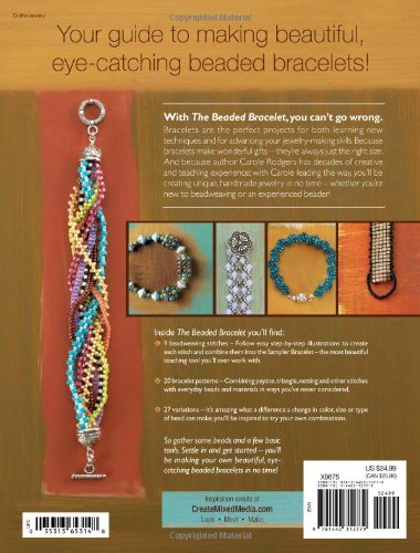 The Beaded Bracelet: Beadweaving Techniques & Patterns for 20 Eye-Catching Projects